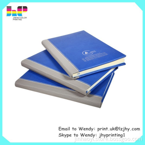 Printing art design recycling custom paper hardcover leather note book